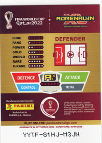 2022 Panini Adrenalyn XL FIFA World Cup Limited Edition #NNO Pervis Estupinan