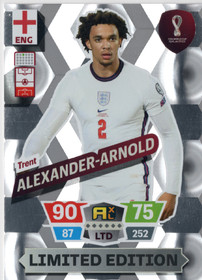 2022 Panini Adrenalyn XL FIFA World Cup Limited Edition #NNO Trent Alexander-Arnold
