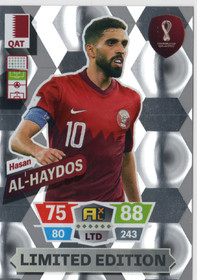 2022 Panini Adrenalyn XL FIFA World Cup Limited Edition #NNO Hasan Al-Haydos