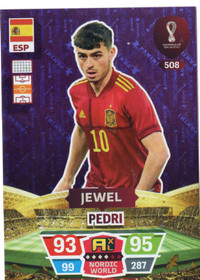2022 Panini Adrenalyn XL FIFA World Cup Nordic World #508 Pedri