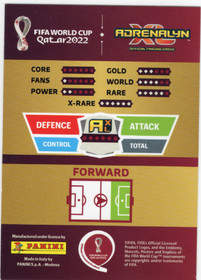 2022 Panini Adrenalyn XL FIFA World Cup Nordic World #511 Lionel Messi
