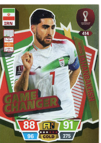 2022 Panini Adrenalyn XL FIFA World Cup #414 Alireza Jahanbakhsh GC