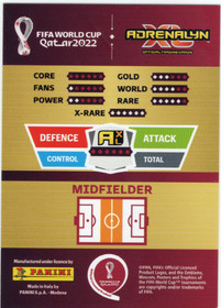 2022 Panini Adrenalyn XL FIFA World Cup #416 Bruno Fernandes GC