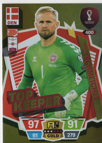 2022 Panini Adrenalyn XL FIFA World Cup #400 Kasper Schmeichel TK