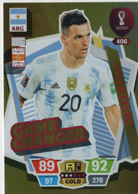 2022 Panini Adrenalyn XL FIFA World Cup #406 Giovani Lo Celso GC