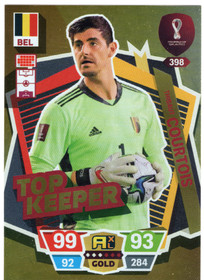 2022 Panini Adrenalyn XL FIFA World Cup #398 Thibaut Courtois TK