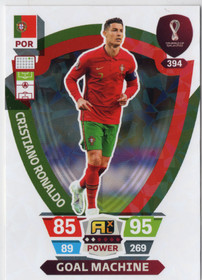 2022 Panini Adrenalyn XL FIFA World Cup #394 Cristiano Ronaldo GM