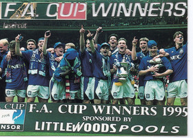 1995-96 Merlin Ultimate Lasercut #3 Everton FCW