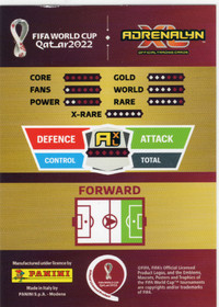 2022 Panini Adrenalyn XL FIFA World Cup #394 Cristiano Ronaldo GM