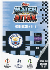 2023-24 Topps Match Attax UEFA Club Competitions Artists of the Game Limited Edition #AG6 Kevin De Bruyne