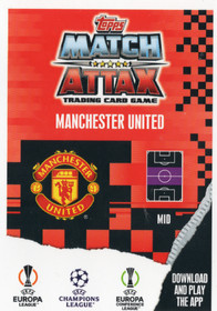 2023-24 Topps Match Attax UEFA Club Competitions Artists of the Game Limited Edition #AG8 Bruno Fernandes