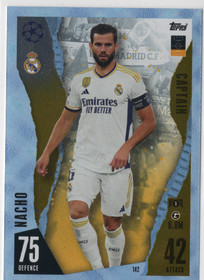 2023-24 Topps Match Attax UEFA Club Competitions Crystal #142 Nacho CAPT