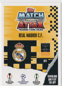 2023-24 Topps Match Attax UEFA Club Competitions Crystal #142 Nacho CAPT