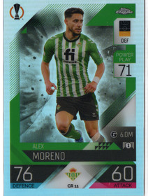2022-23 Topps Match Attax UEFA Club Competitions Chrome Preview #CR11 Alex Moreno
