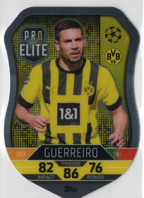 2022-23 Topps Match Attax UEFA Club Competitions Pro Elite #SH9 Raphael Guerreiro