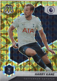 2021-22 Panini Mosaic Premier League Mosaic Reactive Gold #103 Harry Kane
