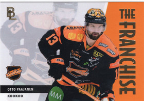 2024-25 Blueline Finland The Franchise Gold #TF08 Otto Paajanen SN500