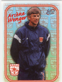 1997-98 Futera Arsenal Fans Selection Special Edition Embossed #SE17 Arsene Wenger MGR