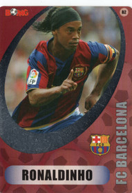 2008 Boing Superstars 2008 Finnish Promos #B2 Ronaldinho