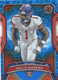 2024 Topps Resurgence Blue & Orange Spark #170 Malik Nabers