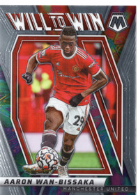 2021-22 Panini Mosaic Premier League Will to Win #15 Aaron Wan-Bissaka
