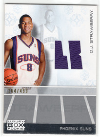 2007-08 Topps Luxury Box Rookie Relics #RRDJS D.J. Strawberry MEM, SN499