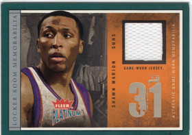 2003-04 Fleer Platinum Locker Room Memorabilia #LRMSHM Shawn Marion MEM