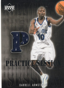 2002-03 Upper Deck Practice Session Jerseys #DAPS Darrell Armstrong MEM