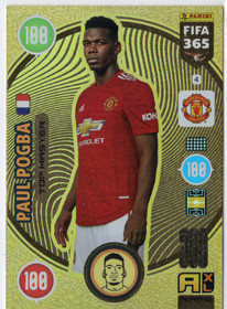 2021 Panini Adrenalyn XL FIFA 365 #4 Paul Pogba TM