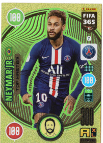2021 Panini Adrenalyn XL FIFA 365 #7 Neymar Jr. TM