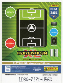 2021 Panini Adrenalyn XL FIFA 365 #211 Erling Haaland