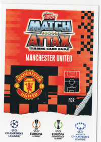 2023-24 Topps Match Attax UEFA Club Competitions Extra Blue Crystal #120 Rasmus Hojlund TV