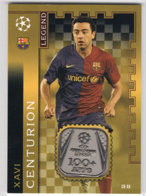 2023-24 Topps Match Attax UEFA Club Competitions UCL Centurion Memento Relic #CRXA Xavi MEM