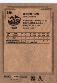 2025-26 O-Pee-Chee Retro #520 Erik Karlsson FNFO