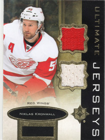 2013-14 Upper Deck Ultimate Collection Ultimate Jerseys #UJNK Niklas Kronwall MEM