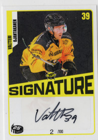 2023-24 Cardset Signature #NNO Valtteri Ojantakanen AU, SN100