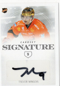 2019-20 Cardset Signature #NNO Trevor Mingoia AU, SN125