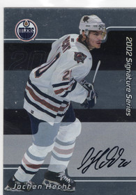 2001-02 Be a Player Signature Series Autographs #157 Jochen Hecht AU