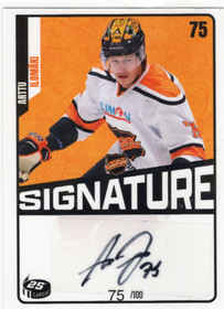 2023-24 Cardset Signature #NNO Arttu Ilomäki AU, SN100