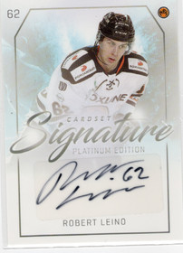 2018-19 Cardset Signature Robert Leino /125