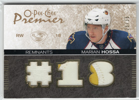 2007-08 O-Pee-Chee Premier Remnants Triples Patches #PRMH Marian Hossa /35
