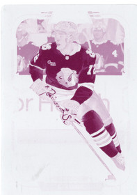 2025-26 O-Pee-Chee Printing Plates Magenta #21 Alex Vlasic /1