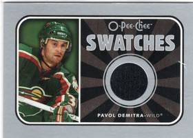 2006-07 O-Pee-Chee Swatches #SDE Pavol Demitra