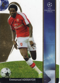 2008-09 Panini UEFA Champions League #23 Emmanuel Adebayor