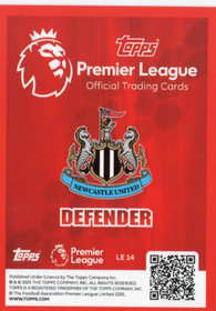 2025-26 Topps Premier League Classic Limited Editions #LE14 Lewis Hall