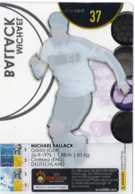 2008 Panini UEFA Euro #37 Michael Ballack