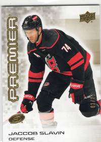 2024-25 Upper Deck Premier Gold #74 Jacob Slavin /25