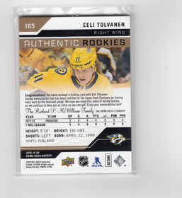 2018-19 SP Game Used Gold Spectrum Premium Material #165 /49