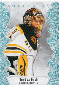 2025-26 Upper Deck Artifacts Sky Blue #163 Tuukka Rask