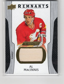 2024-25 Upper Deck Engrained Icons Remnants #RAM Al MacInnis /65